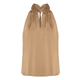  Karmamia Ava Top, Hammered Camel